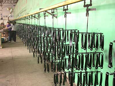 車(chē)輛部件自動(dòng)浸漆線